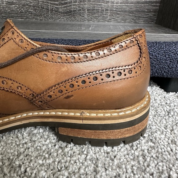 Mr B\'s Gentleman‎ Boutique Tan Brogues — For ALDO Brown Leather Size 13
